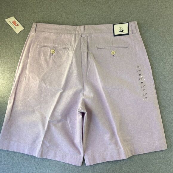 NWT Vineyard Vines Size 35 Pale Purple Shorts Jelly Bean Pastel Spring Men's - Picture 6 of 11
